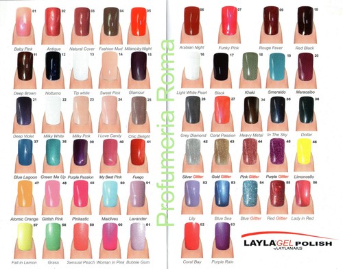 Layla gel polish smalto - polish,